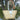 Handwoven French Market Basket with Leather Straps  : Sky Blue