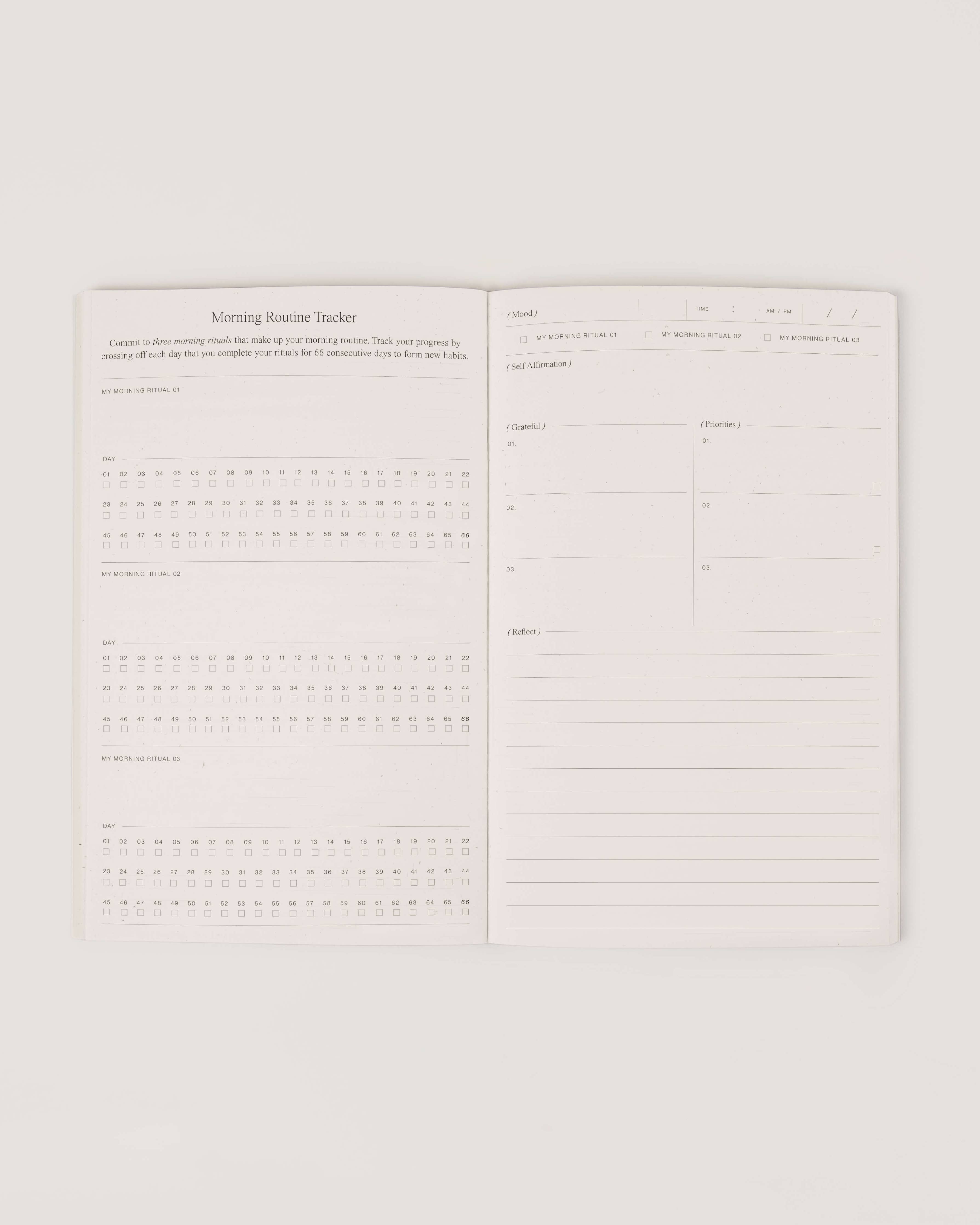 7 Day Routine Journal.pdf Morning Routine Journal – Parabello