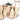Market basket STRAW BAG Handmade with leather, French Market