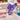 Gold Stars on Royal Blue Asteria Large Hair Claw Accessory