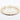 Gold Bamboo Round Mirrored Tray