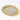 Gold Scalloped Oval Mirrored Vanity Tray