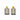Beaded Handwoven Guajira Square Earrings (Cream/Black)