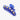 Gold Stars on Royal Blue Asteria Large Hair Claw Accessory