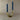 Beeswax Taper Candles: Teal / 8 inch