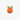 Mandarin Orange With Bow Mini Hair Claw Clip Accessory