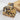 French Square Geometric Hair clip: Brown