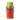 Jarware Snack Pack Lid, Wide Mouth Mason Jar, Green