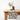 Golden Fall on Natural Linen Table Runner: 16"x79" | 40x200 cm