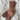 Her Socks - Mercerized Combed Cotton Rib: Nude Peach