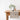 Mistletoe on Natural Linen Table Runner: 16"x59" | 40x150 cm